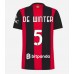 AC Milan Koni De Winter #5 Dámské Domácí Dres 2026-27 Krátkým Rukávem AC Milan Koni De Winter #5 Dámské Domácí Dres 2026-27 Krátkým Rukávem